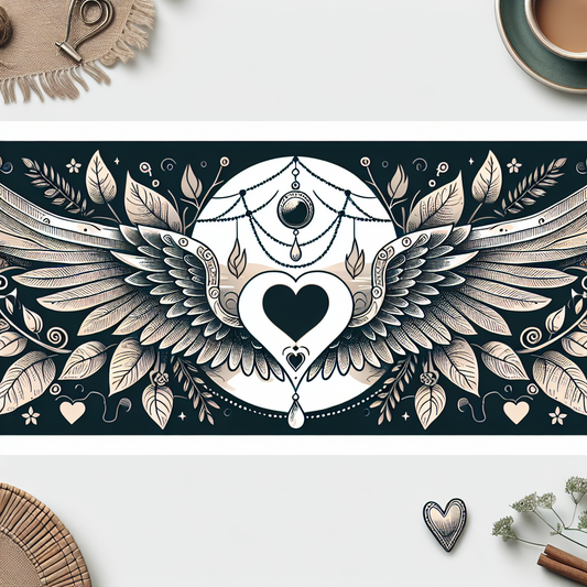 Featured image for Trend Alert: Bohemian Winged Heart Tattoos & Styling Tips ✨