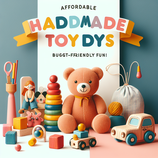 Professional image 1 for 🎨 Affordable Handmade Toys for Kids: Budget-Friendly Fun! 🧸