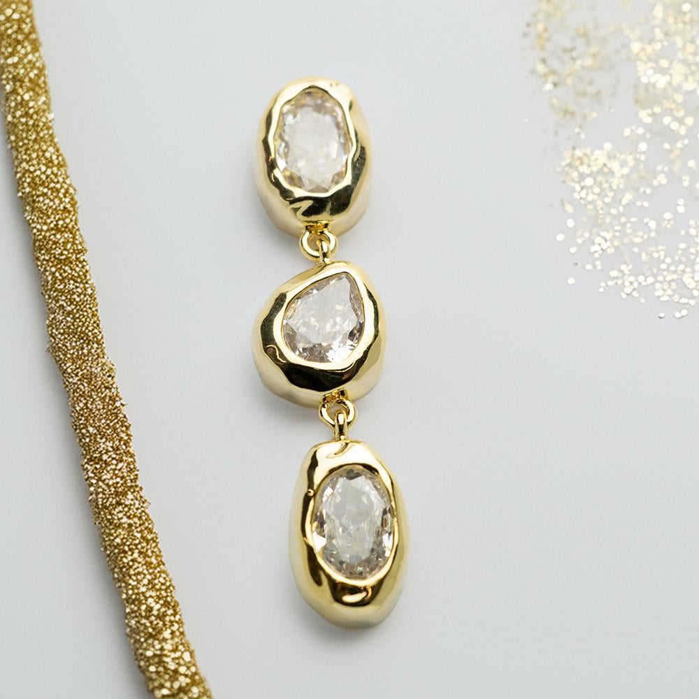 Crystal Drop Earrings