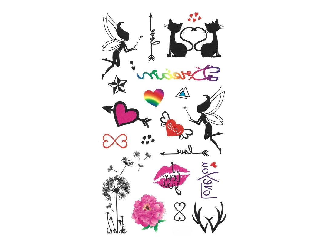 Magical Fairy & Arrow Tattoo