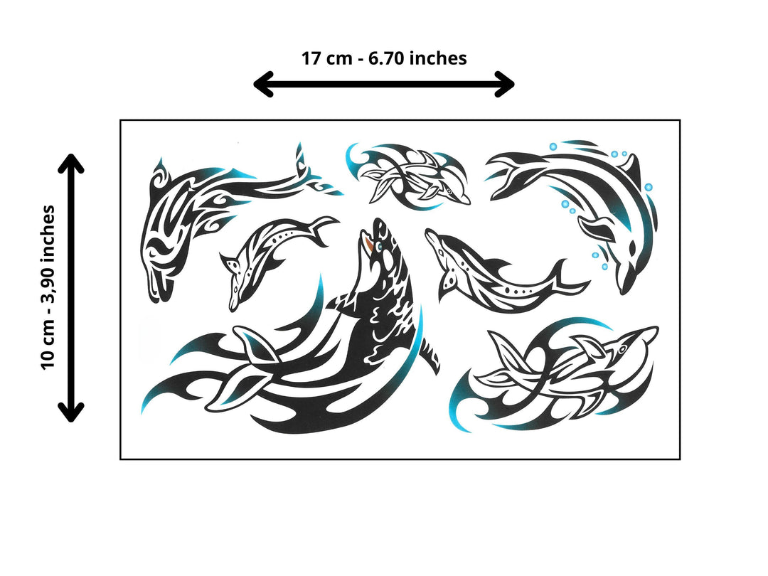 Tribal Dolphin Tattoos