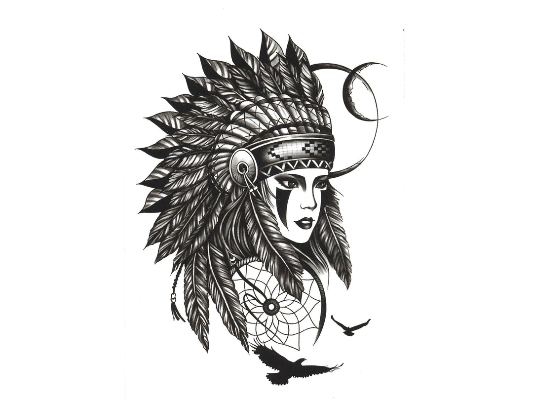 Tribal Woman Tattoo
