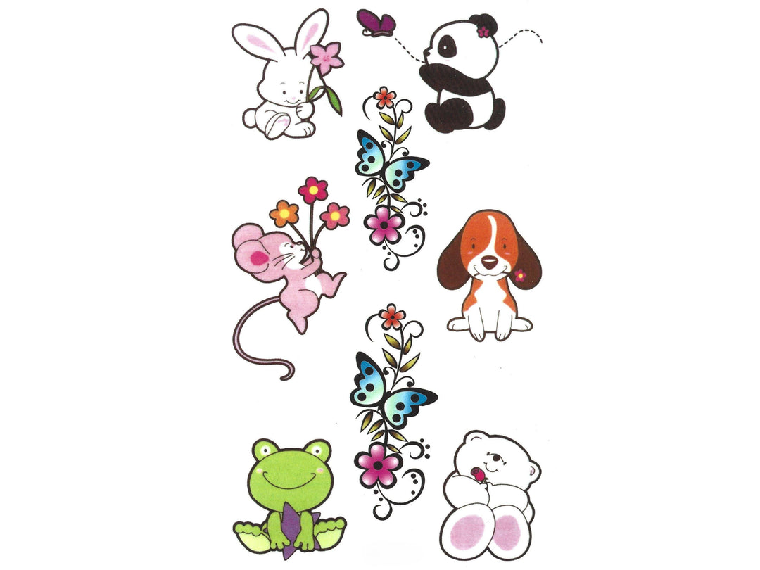 Animal Tattoos for Kids