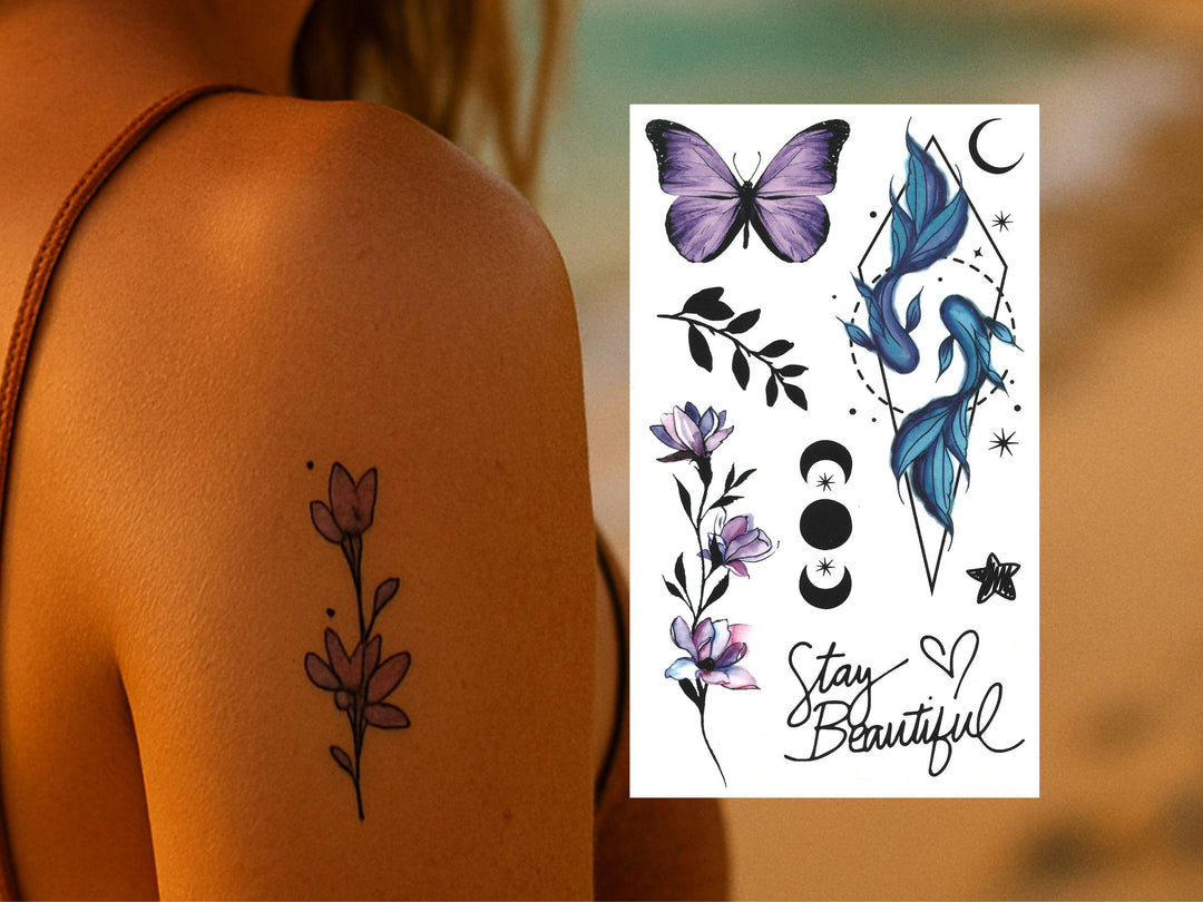 Butterfly Minimalist Tattoo