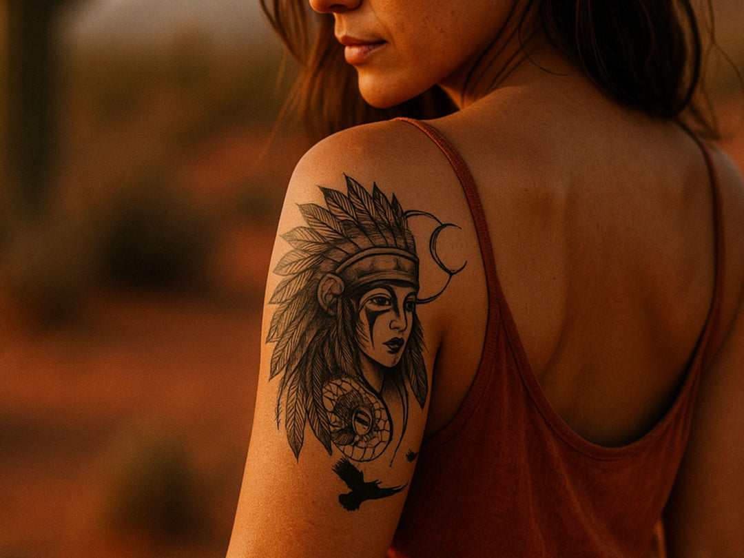 Tribal Woman Tattoo