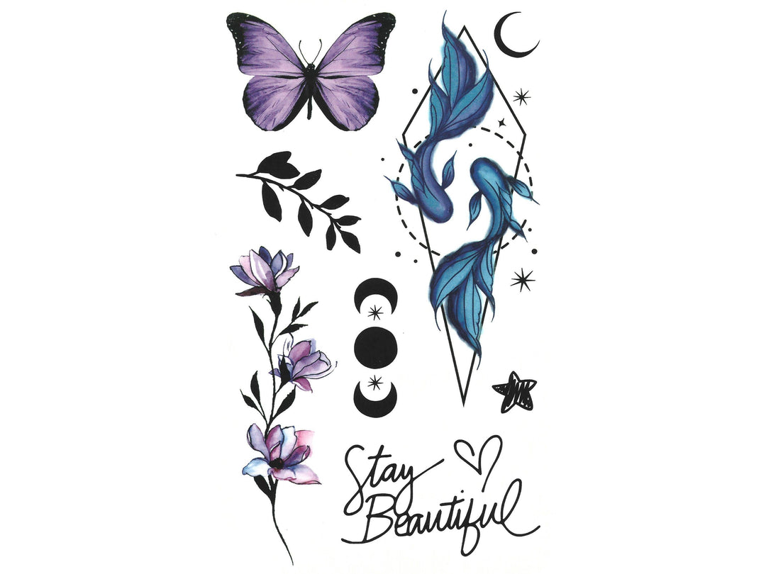 Butterfly Minimalist Tattoo