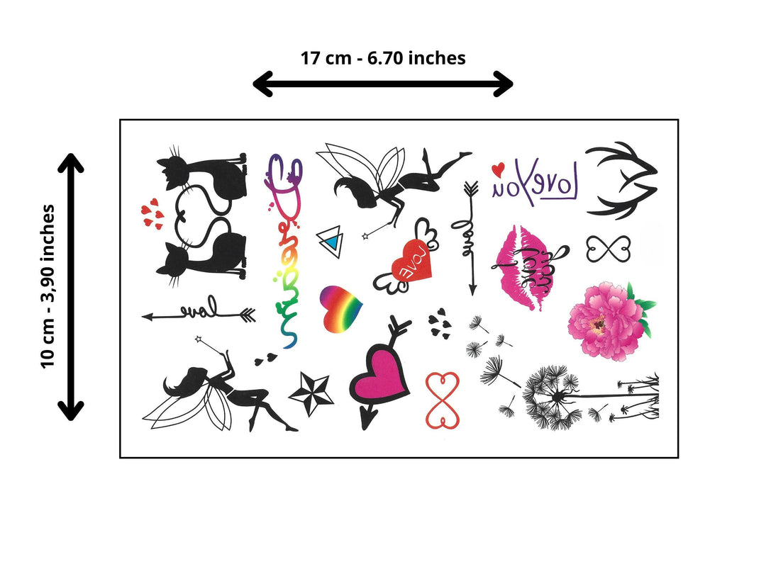 Magical Fairy & Arrow Tattoo