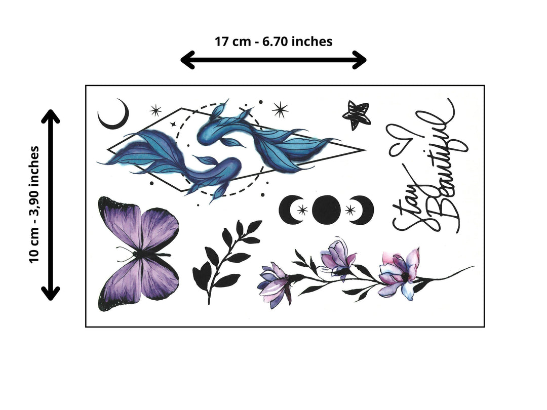 Butterfly Minimalist Tattoo