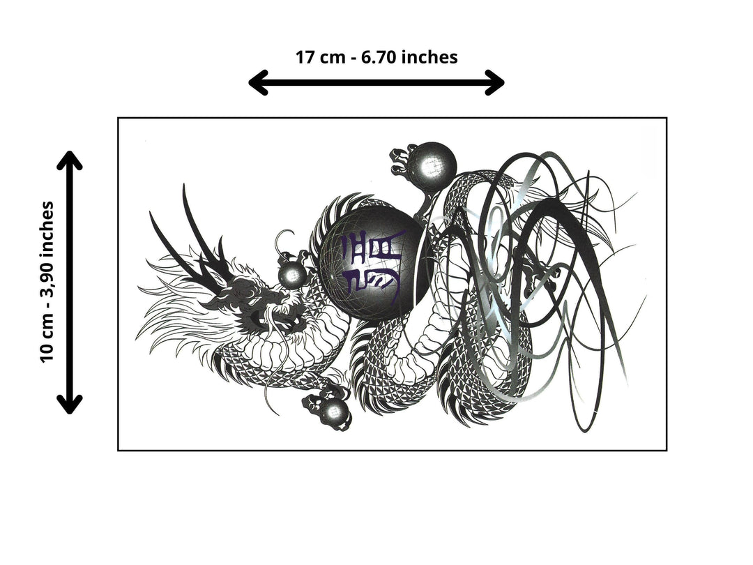Bold Dragon Tattoo