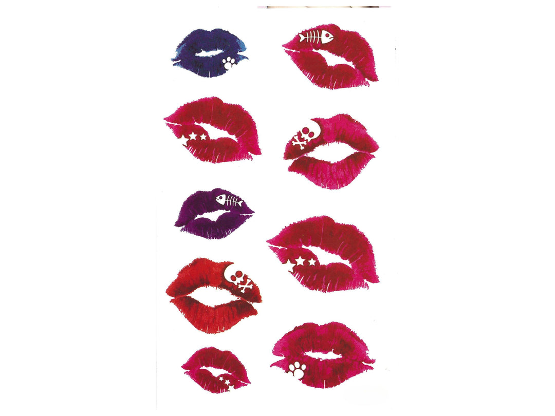 Lip Print Tattoos