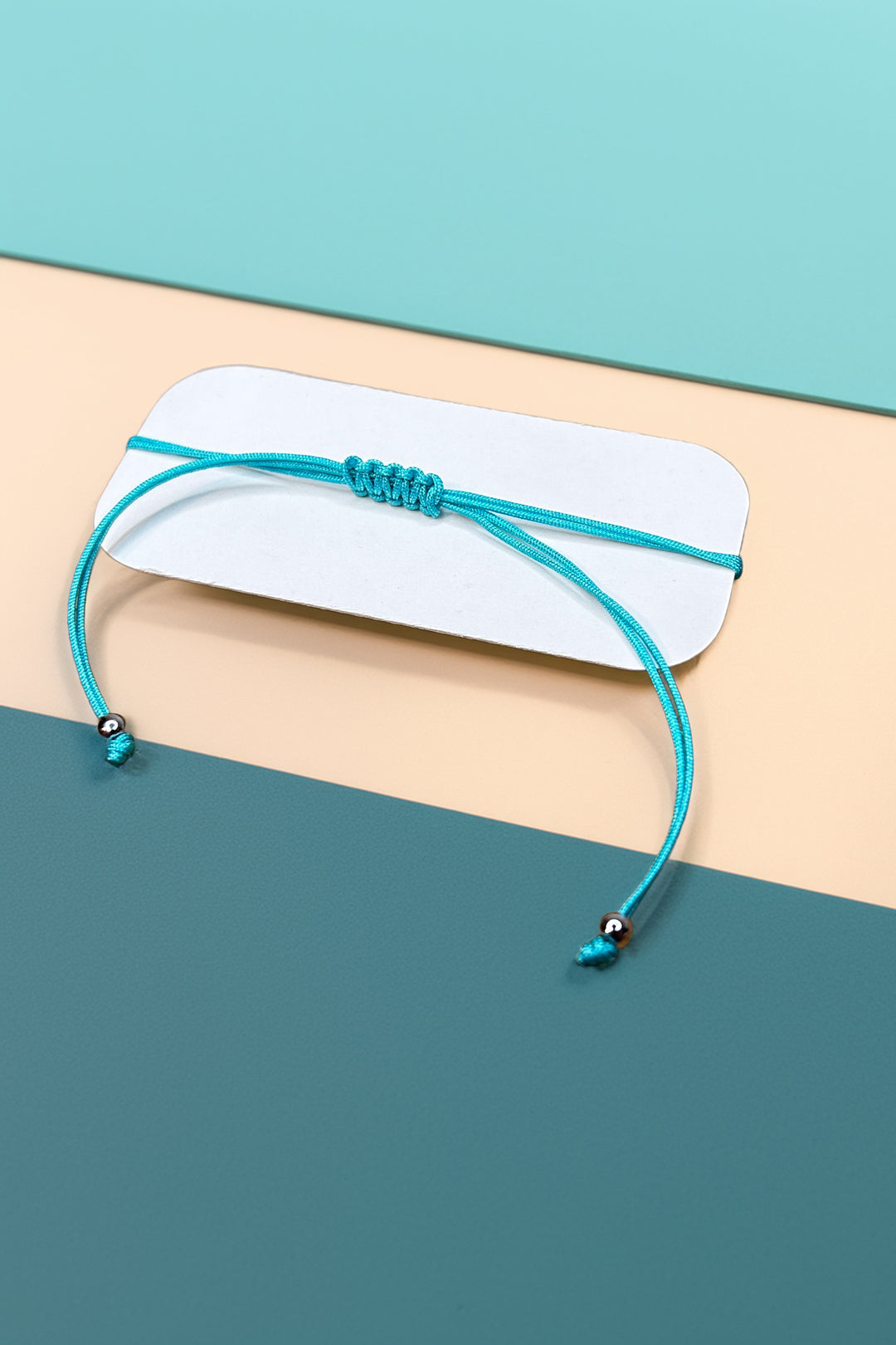 Back view of adjustable bracelet cord