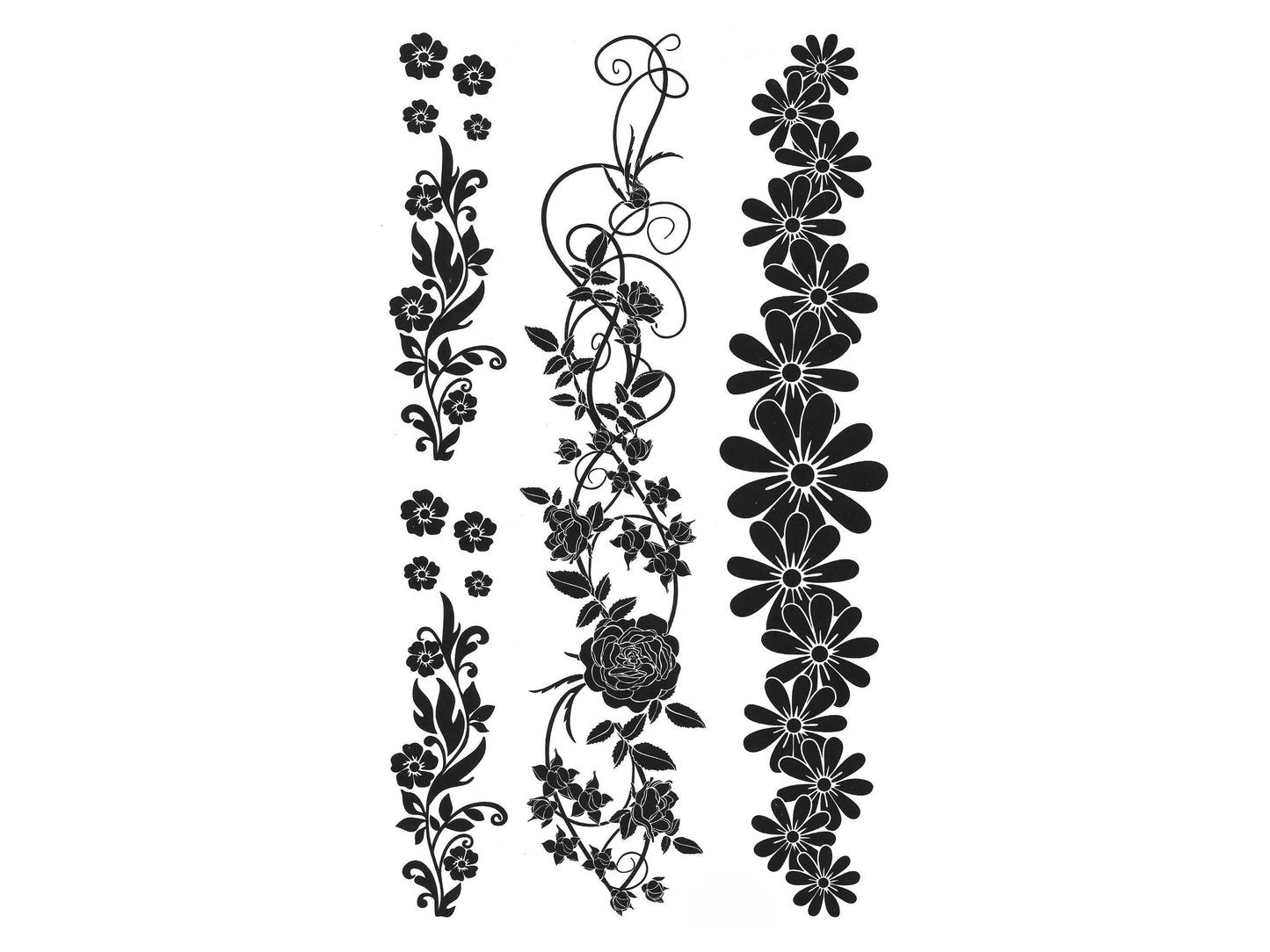 Floral Armband Tattoo