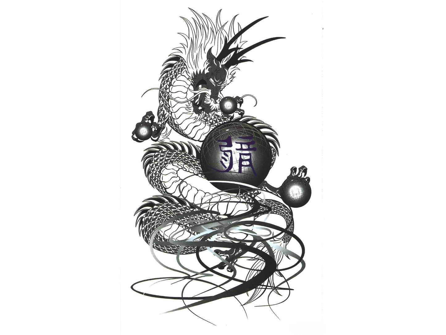 Bold Dragon Tattoo