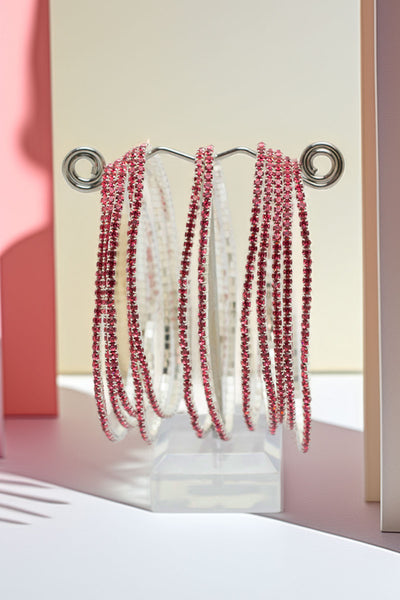 Rhinestone Bracelet Set