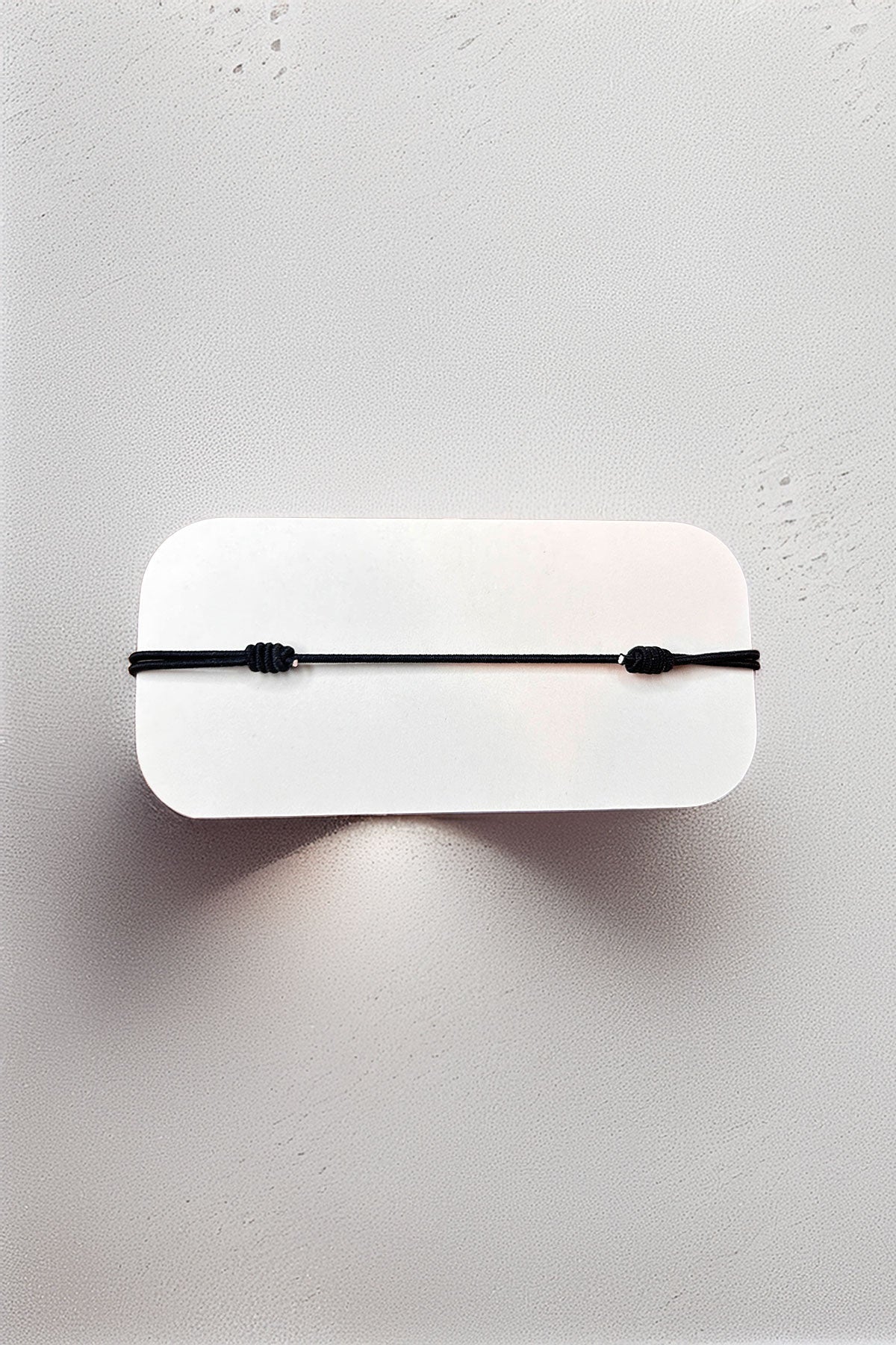 Back view of adjustable bracelet cord
